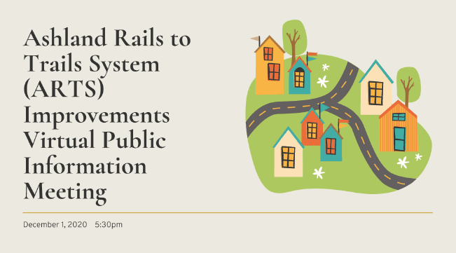 Ashland Rails to Trails System (ARTS) Public Info Session Cover Photo